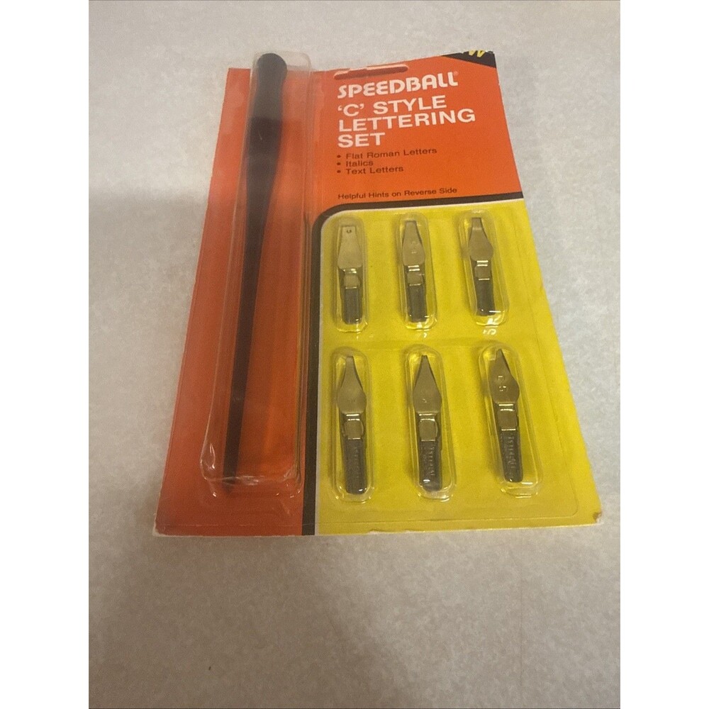 Speedball C Style Lettering Set - Picture 10 of 10